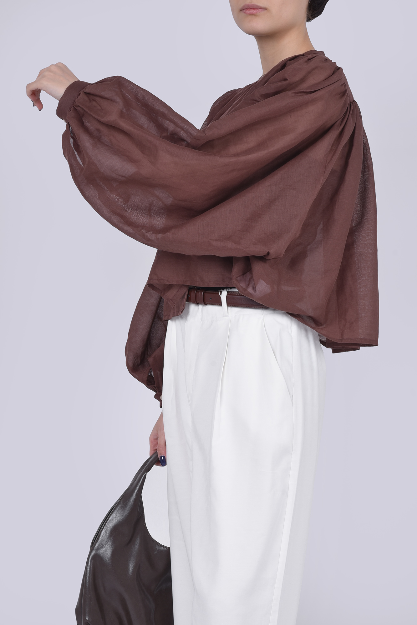 شومیز آستین بلند ساده