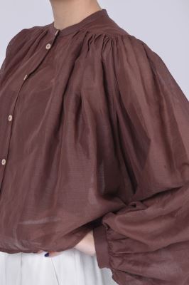 شومیز آستین بلند ساده