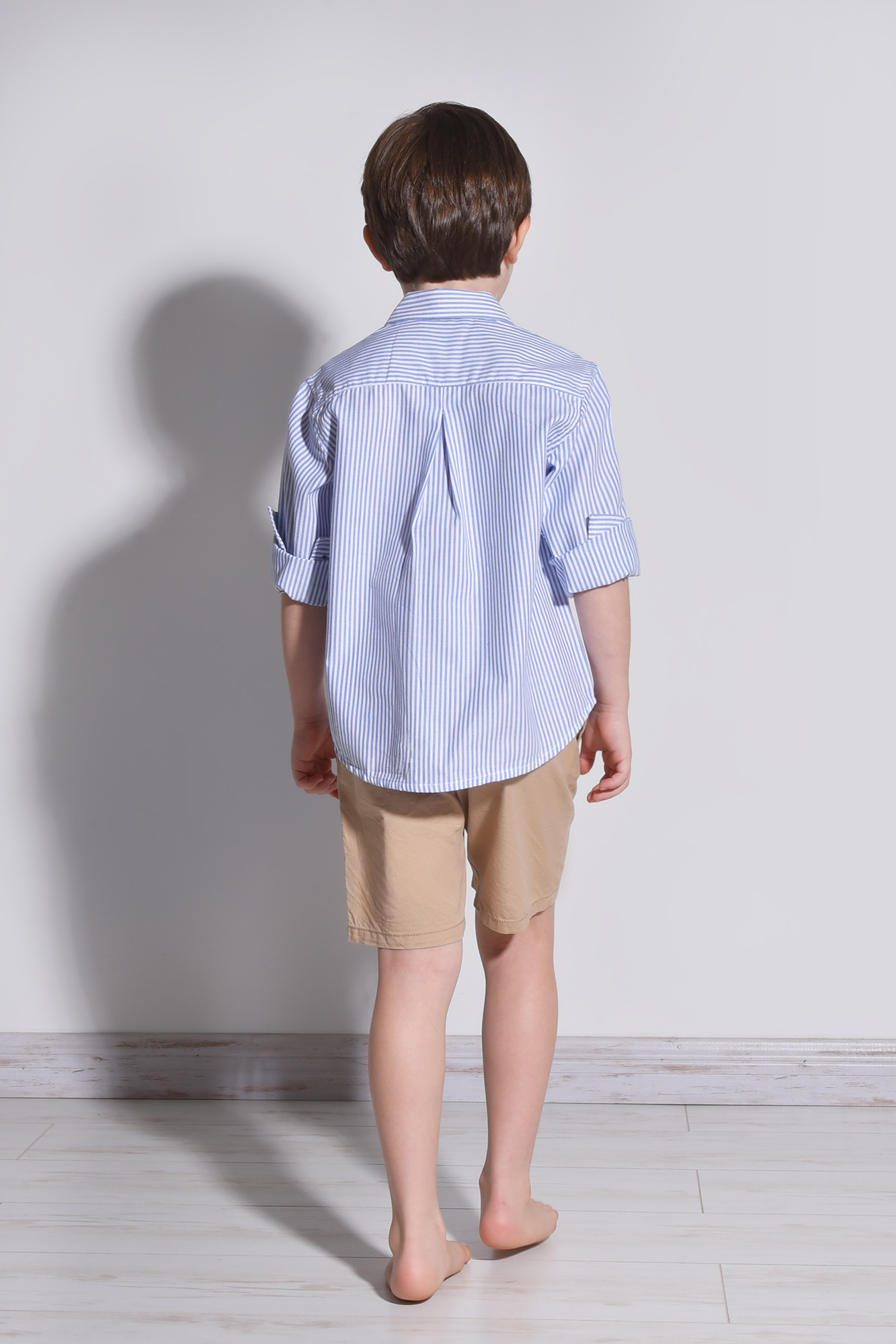 پیراهن آستین بلند راه راه