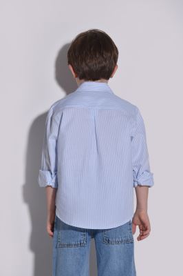 پیراهن آستین بلند راه راه