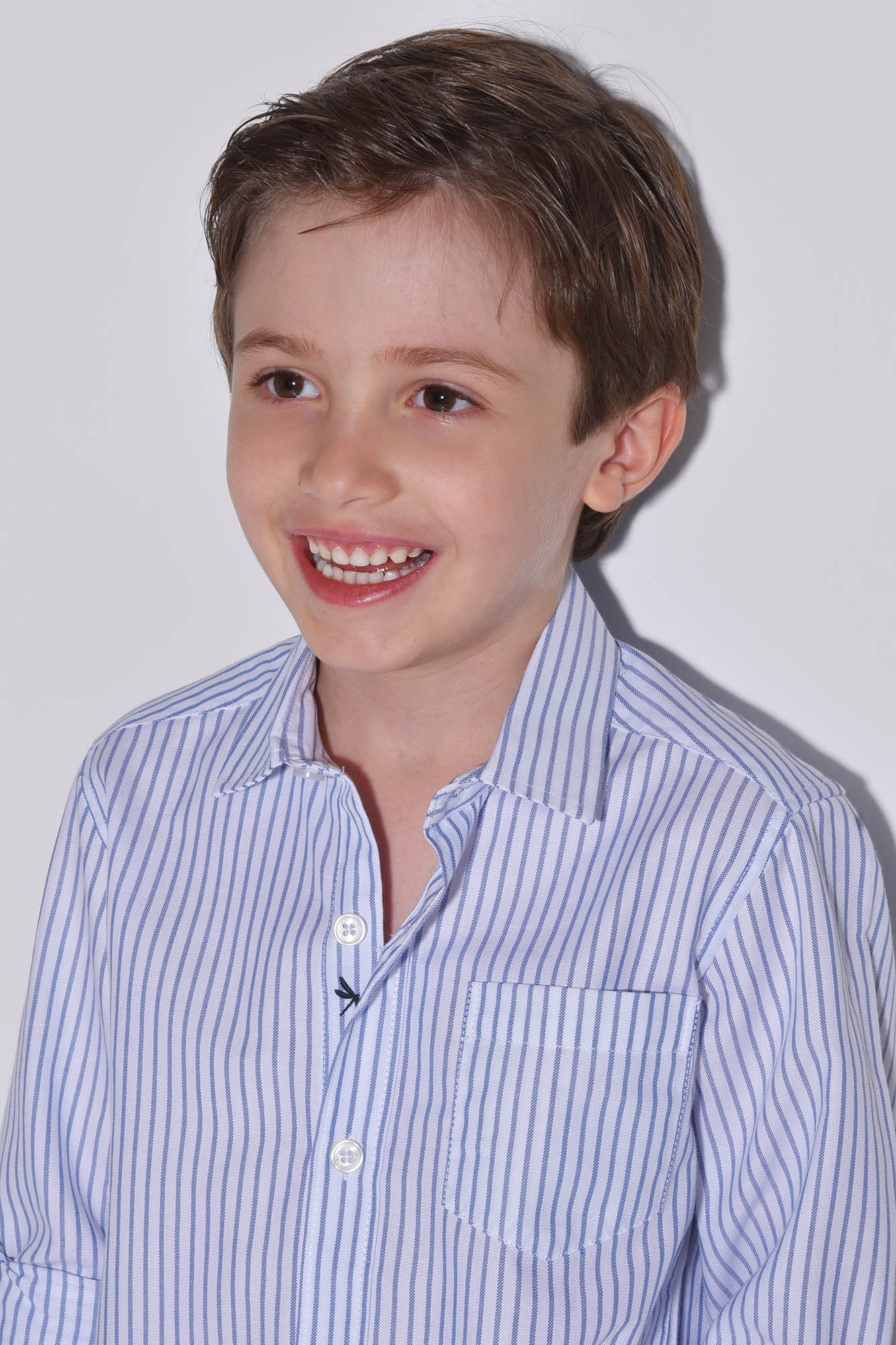 پیراهن آستین بلند راه راه