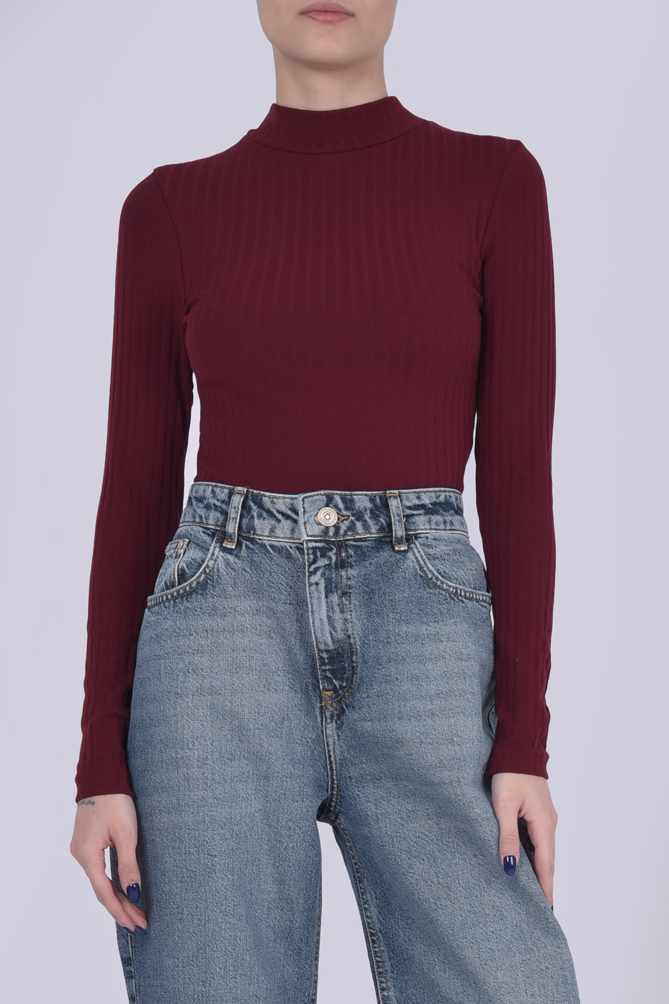 تیشرت آستین بلند ساده