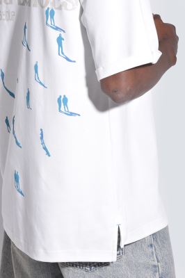 تیشرت آستین کوتاه چاپی