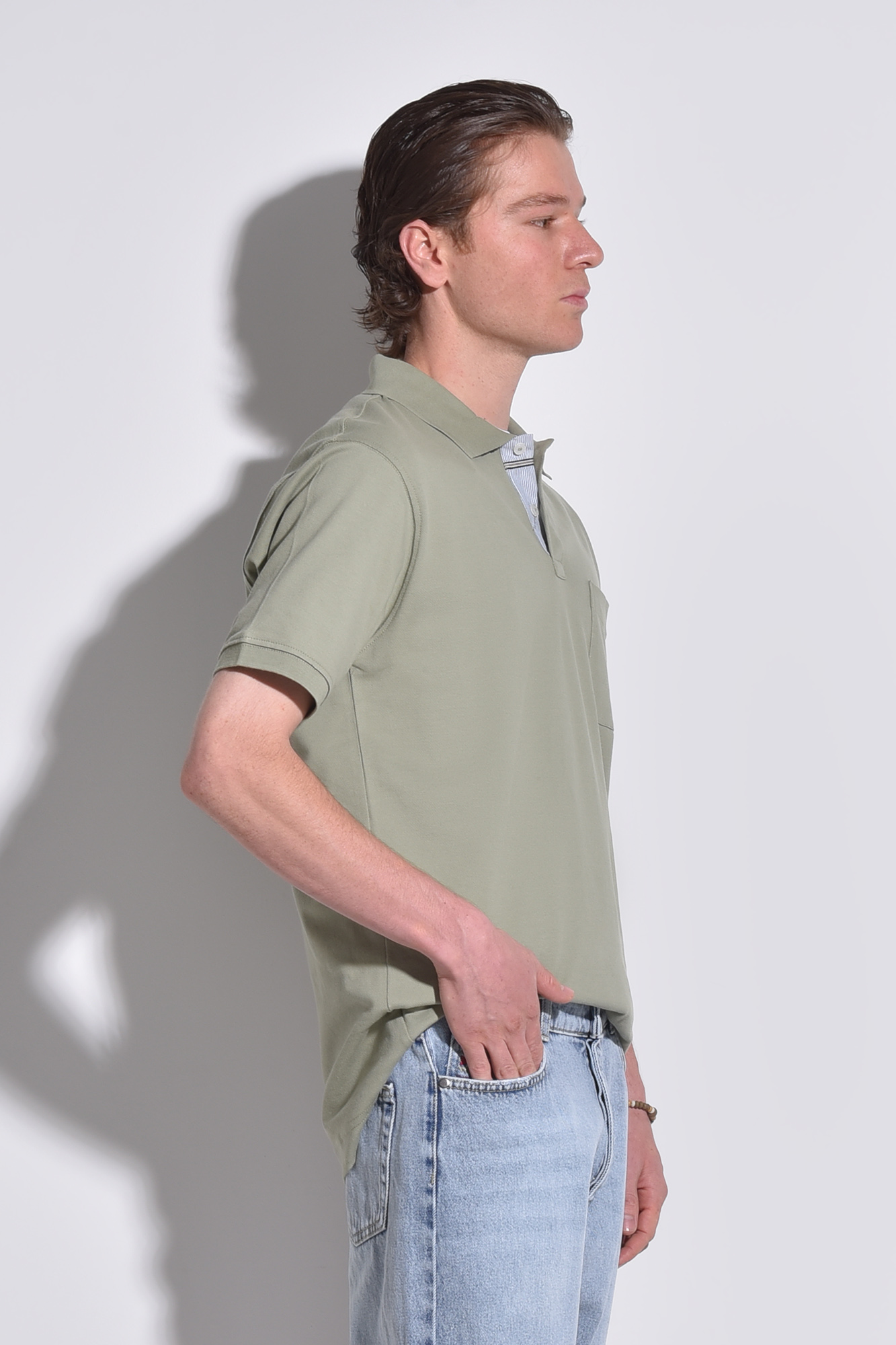 پولوشرت آستین کوتاه ساده