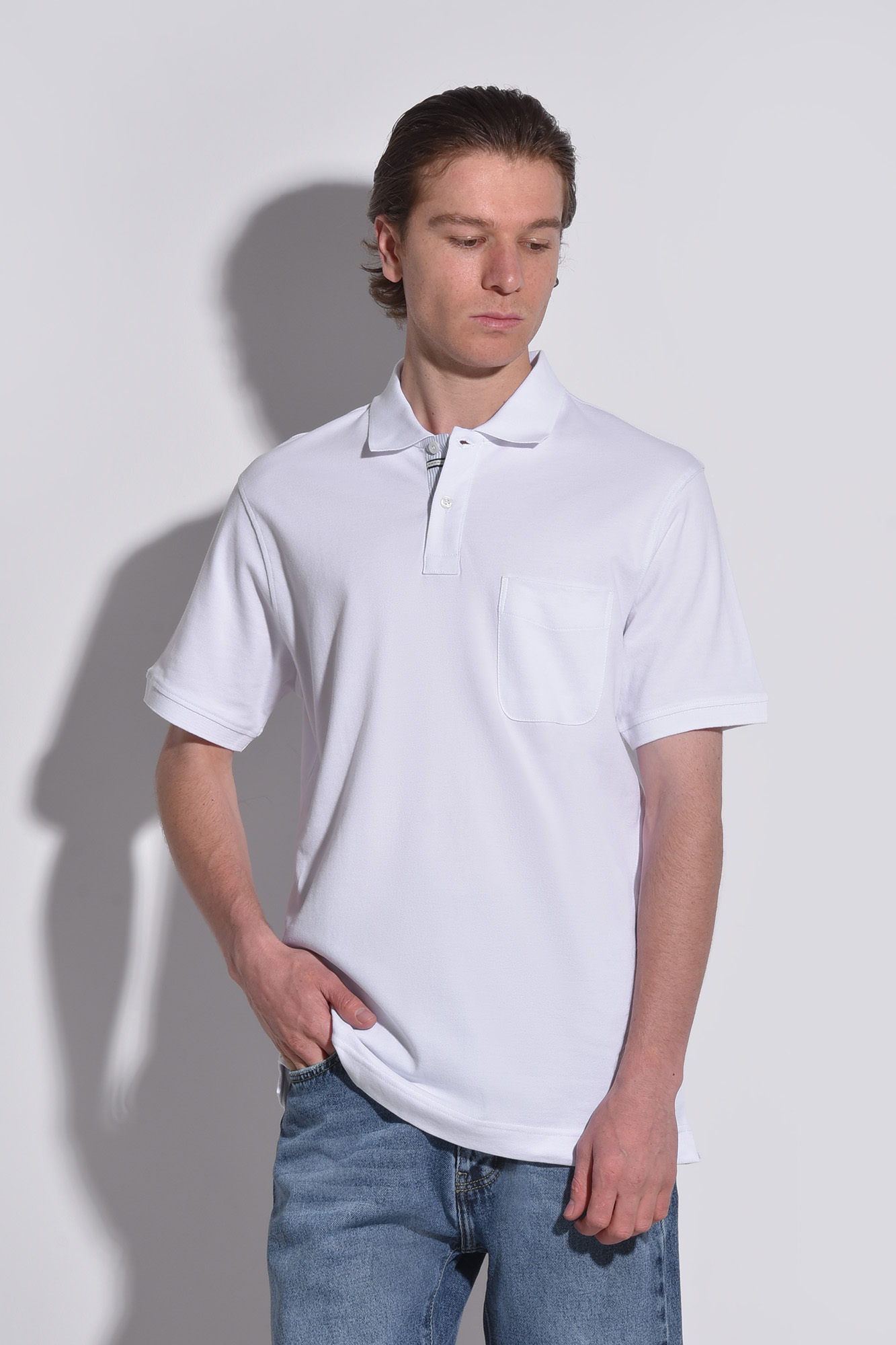 پولوشرت آستین کوتاه ساده