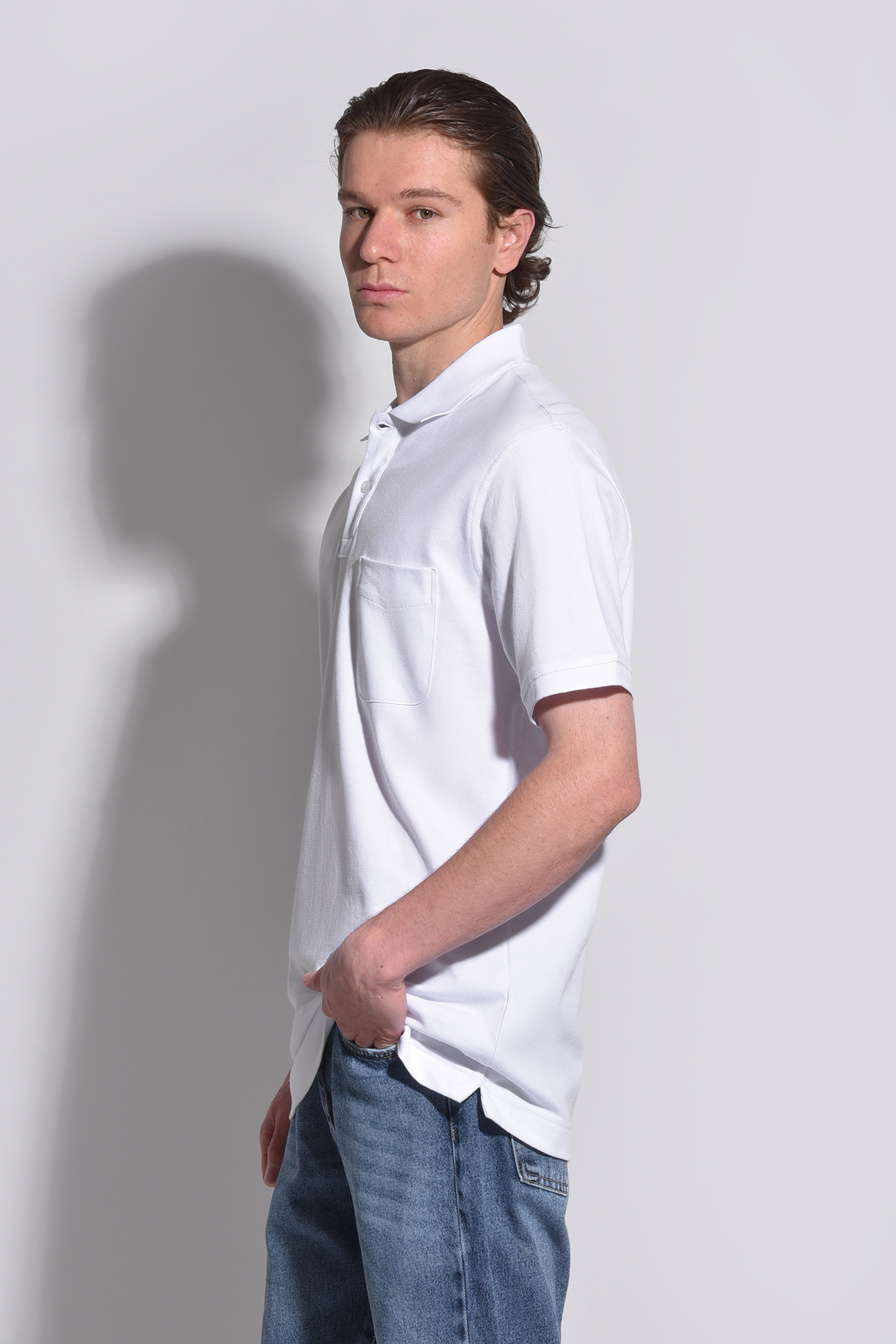 پولوشرت آستین کوتاه ساده