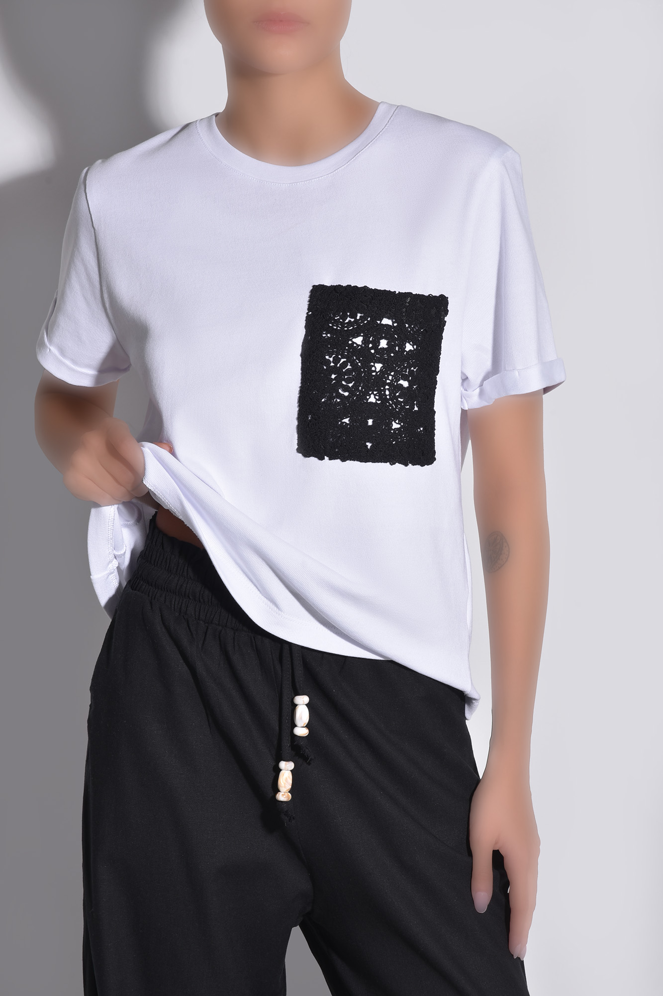 تیشرت آستین کوتاه ساده