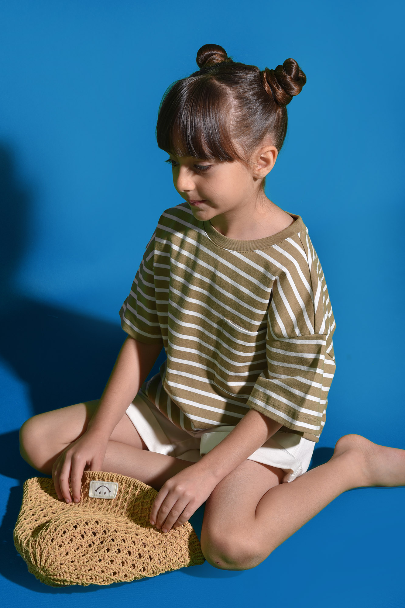 تیشرت آستین کوتاه راه راه