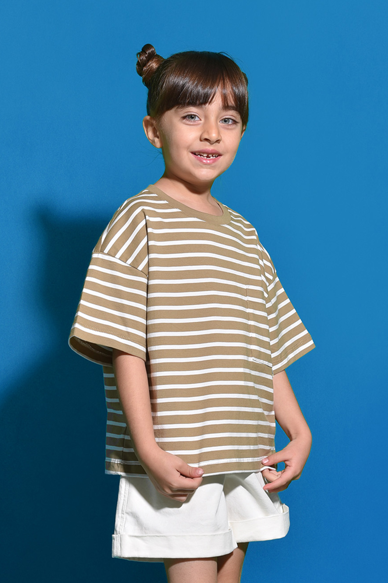 تیشرت آستین کوتاه راه راه