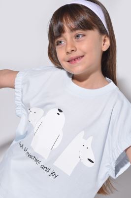 تیشرت آستین کوتاه چاپی