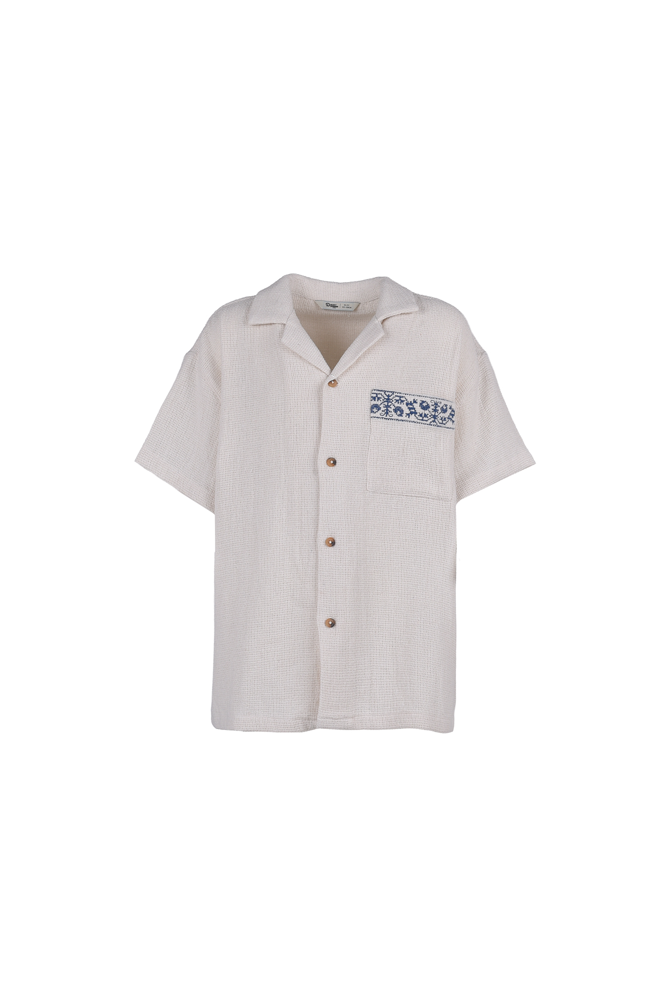 پیراهن آستین کوتاه گلدوزی