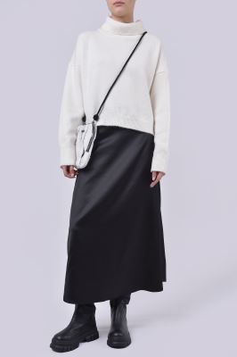 دامن بلند ساتن