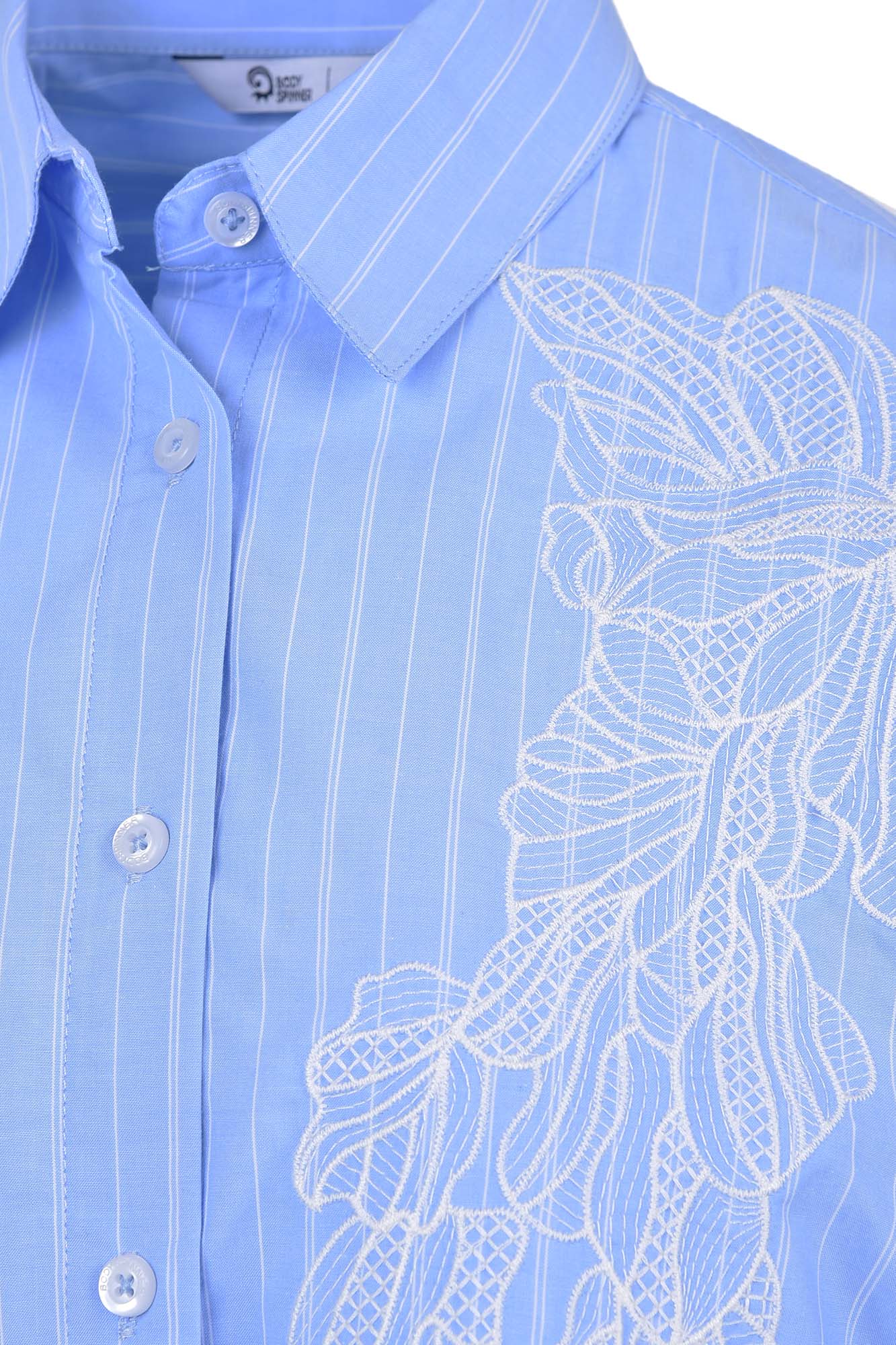 شومیز آستین بلند گلدوزی