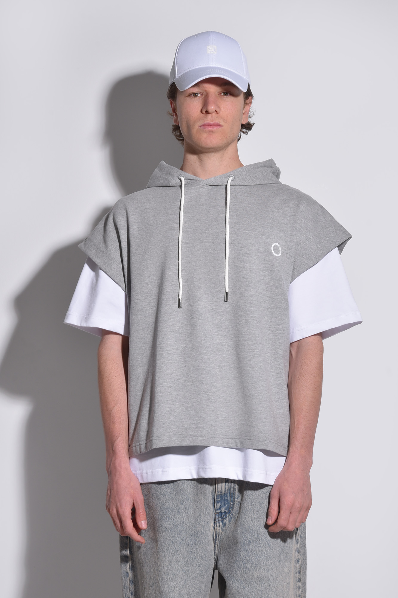 هودی آستین کوتاه ساده