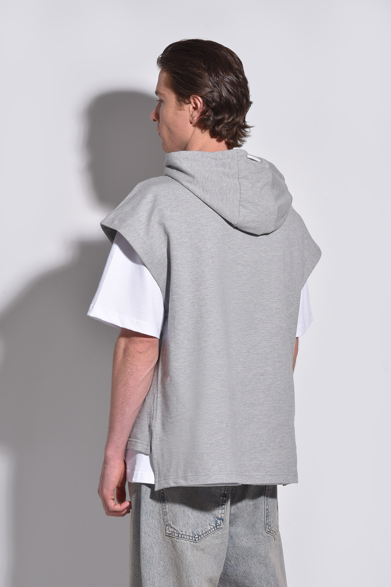 هودی آستین کوتاه ساده