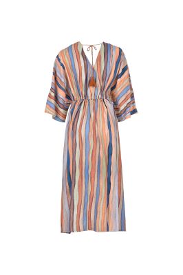 پیراهن زنانه بلند طرحدار