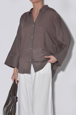 شومیز آستین بلند راه راه