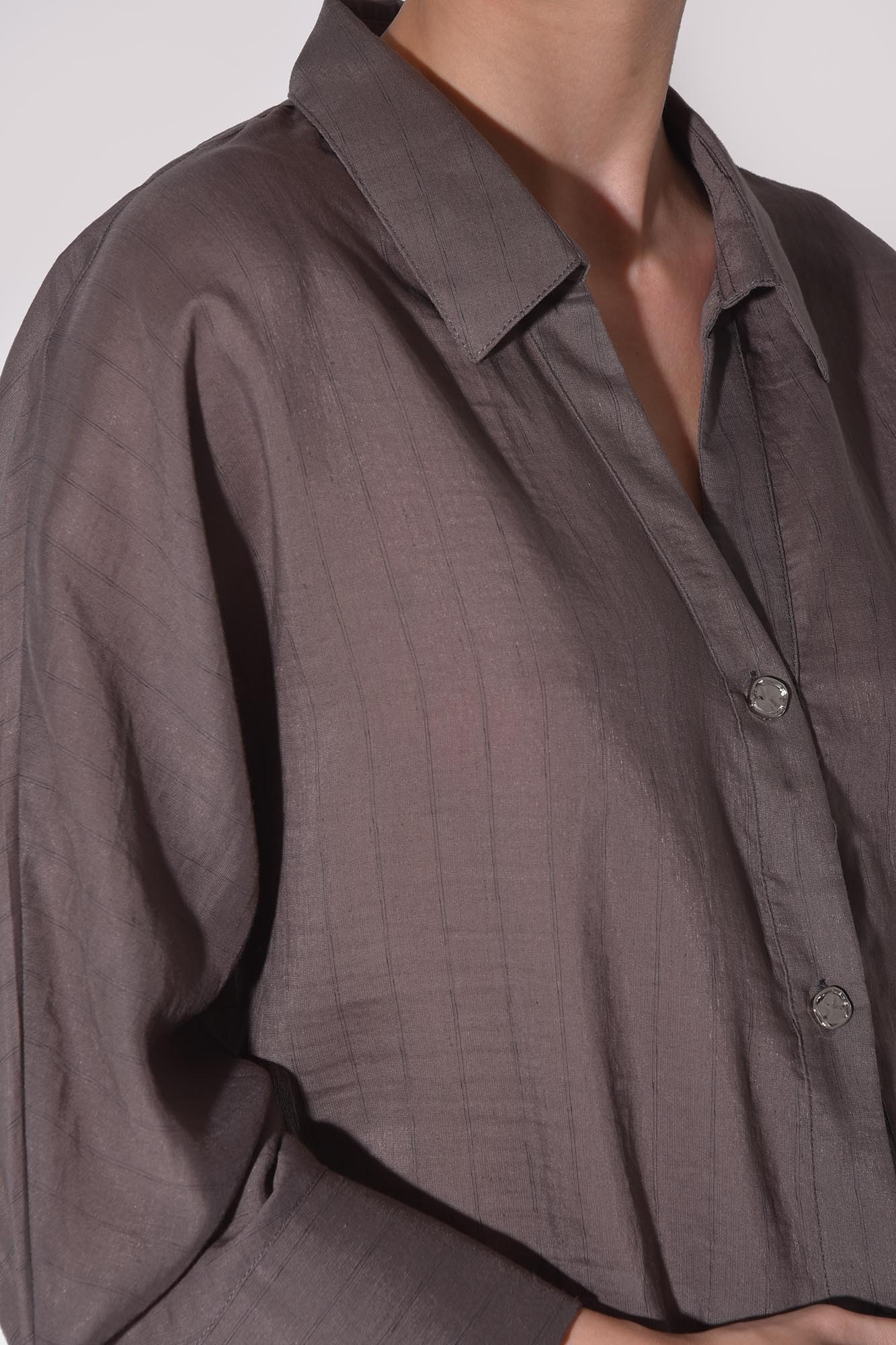 شومیز آستین بلند راه راه