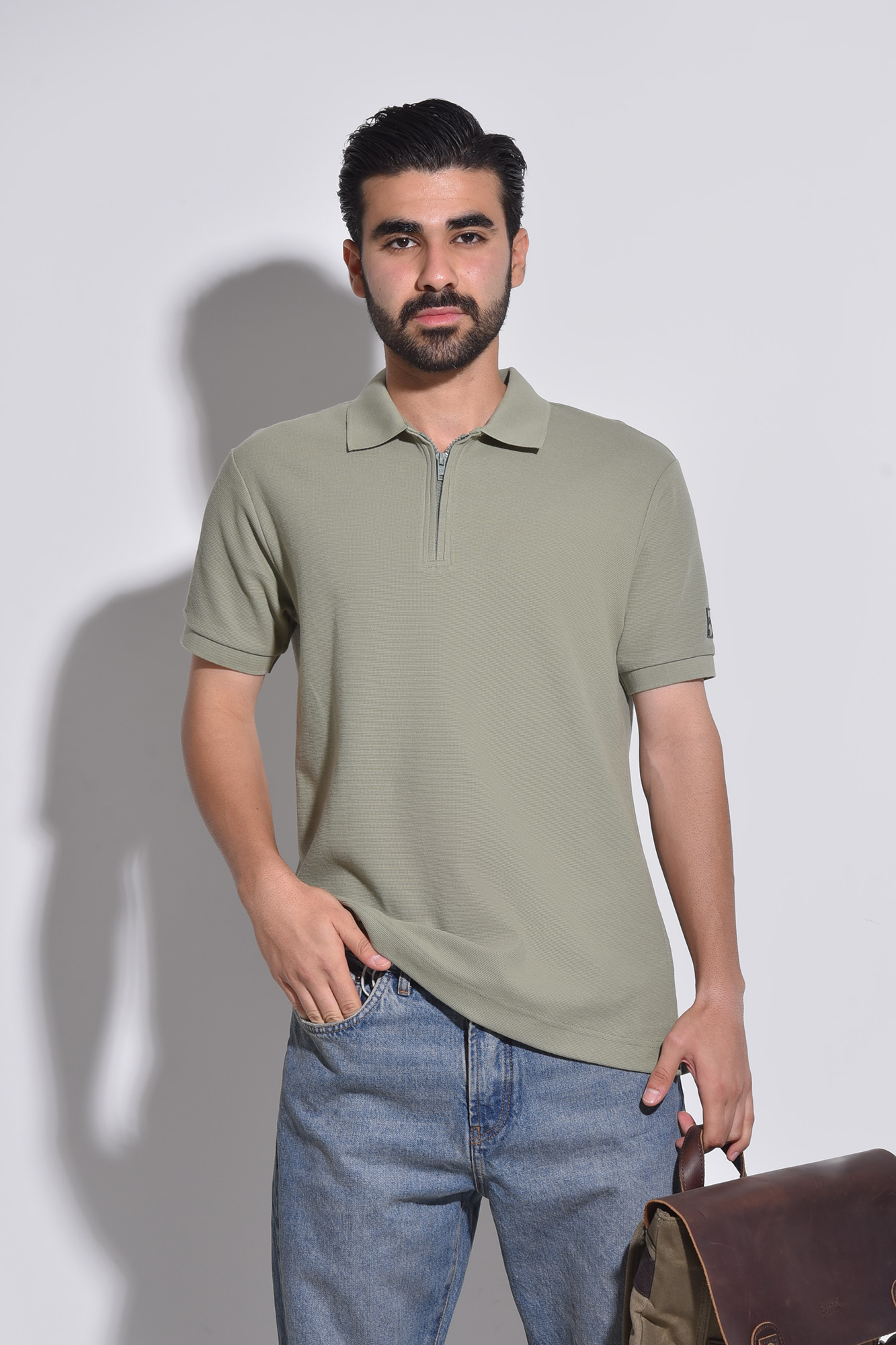 پولوشرت آستین کوتاه ساده