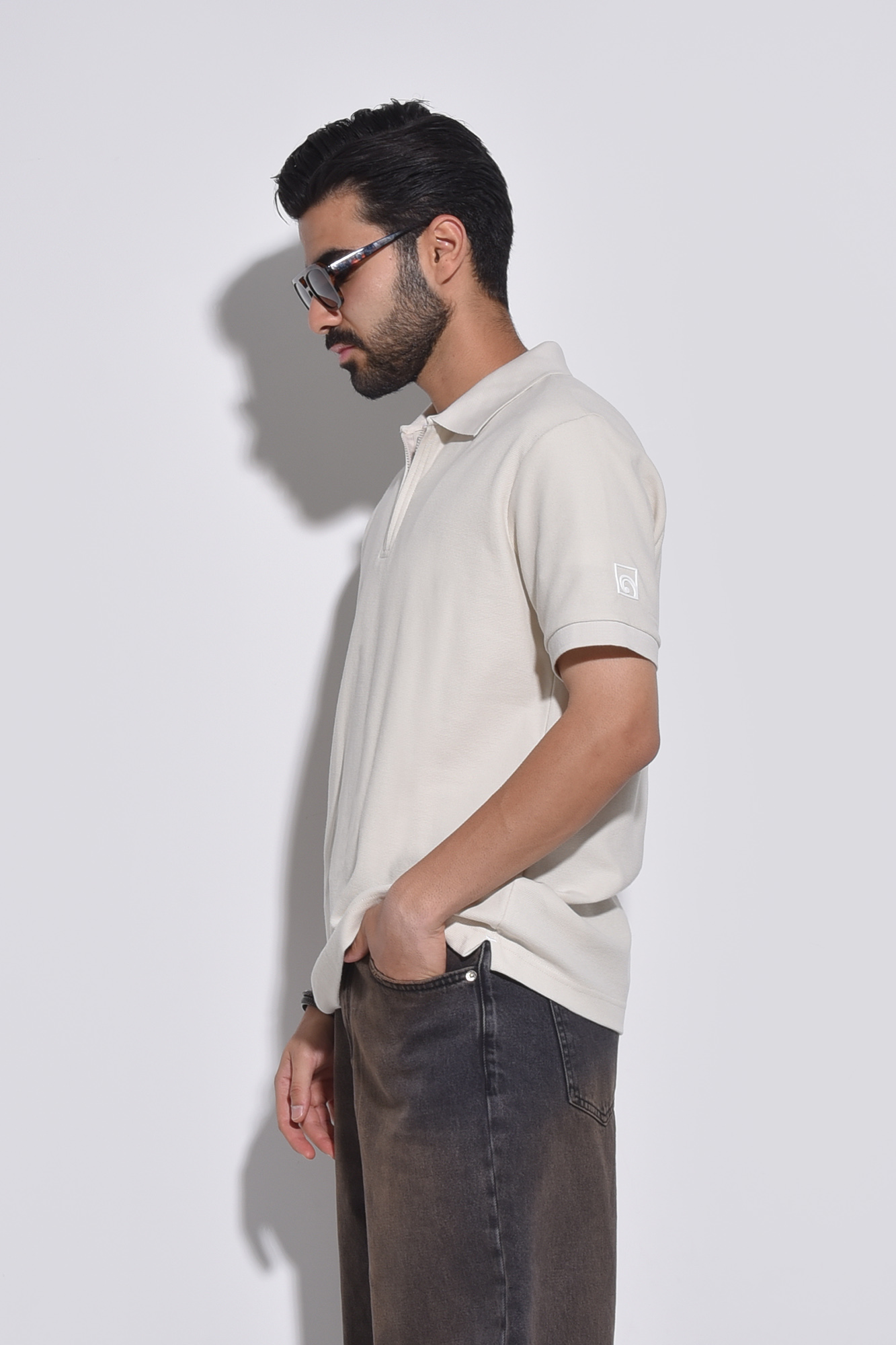 پولوشرت آستین کوتاه ساده