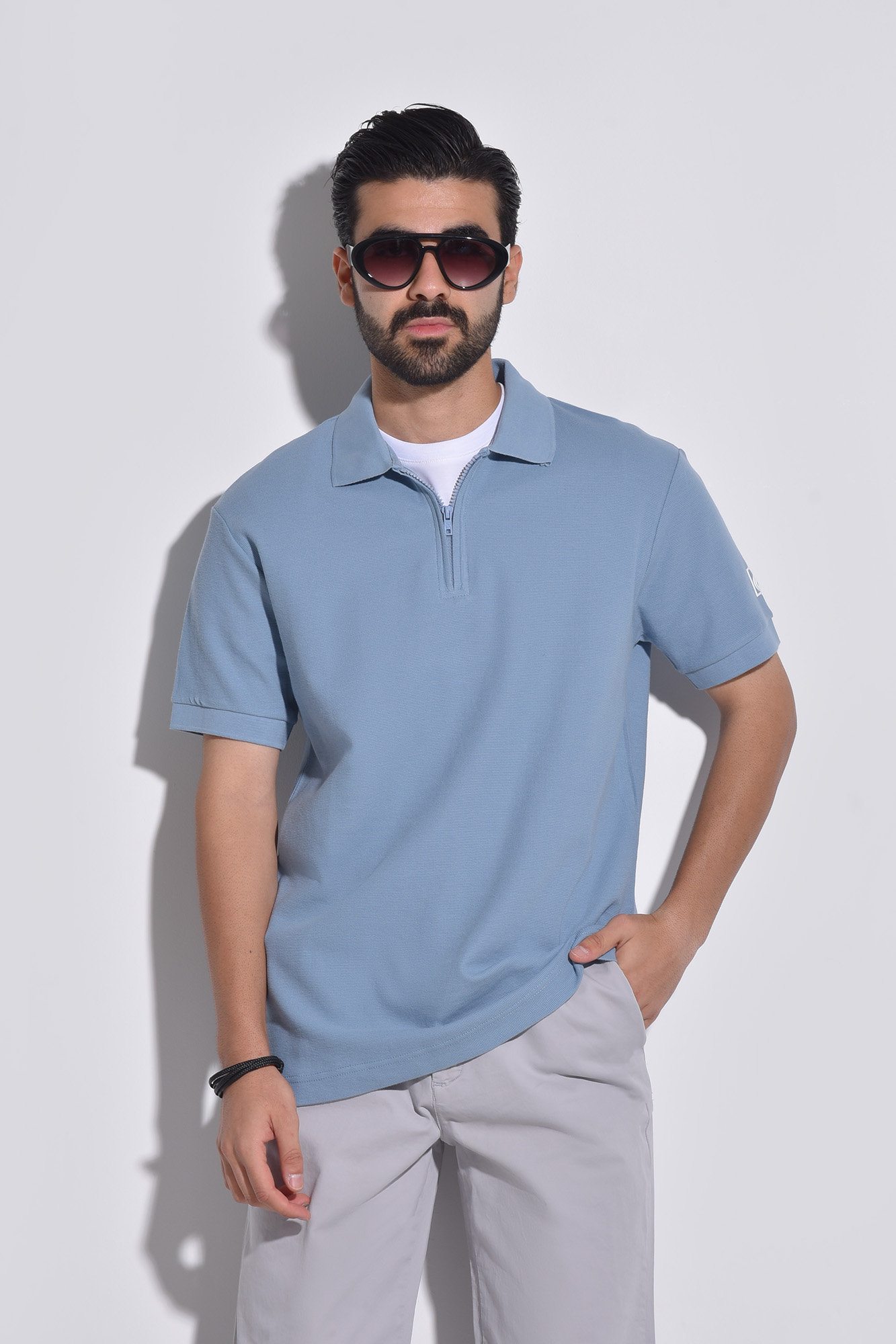 پولوشرت آستین کوتاه ساده