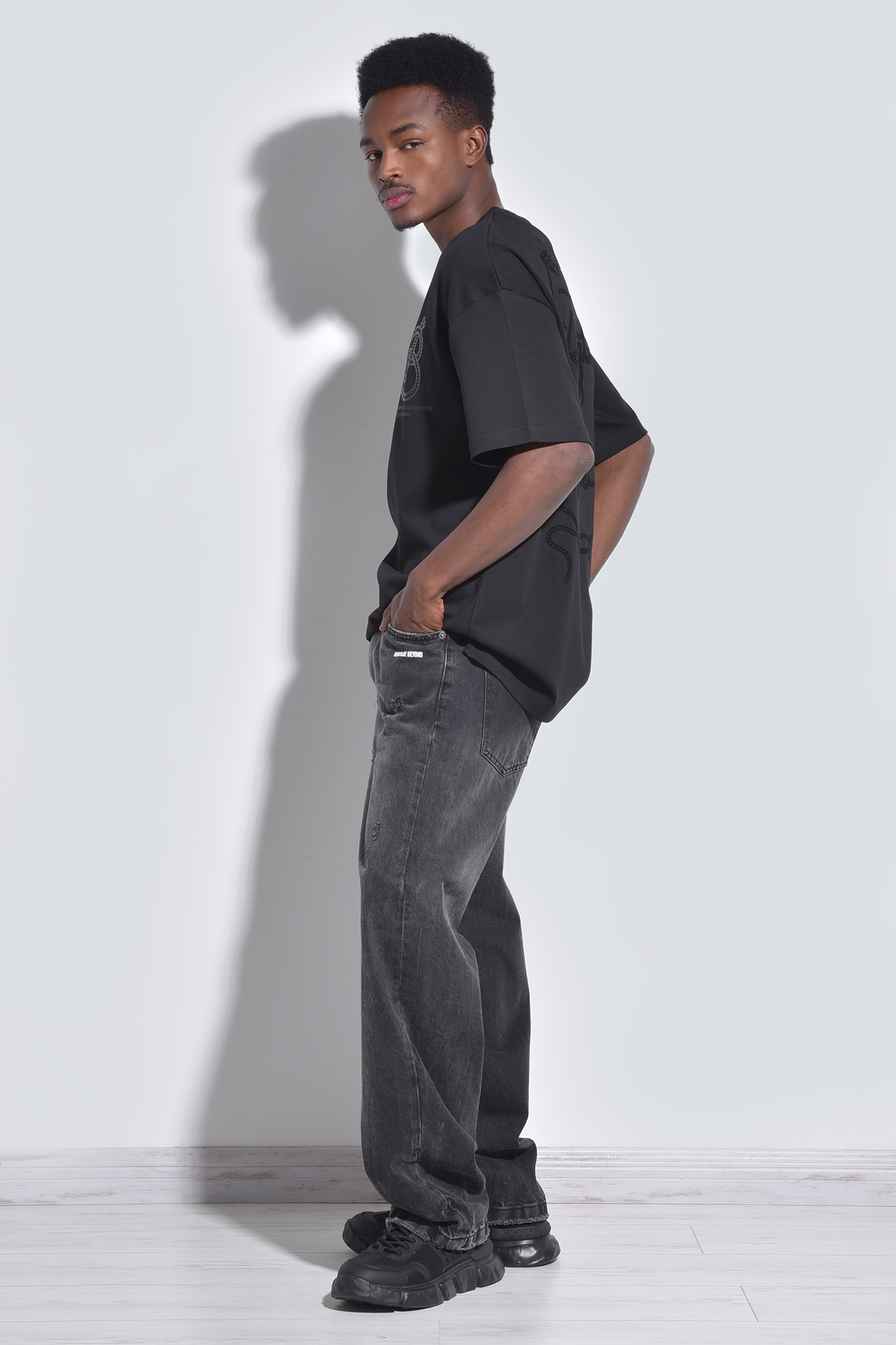 تیشرت آستین کوتاه چاپی