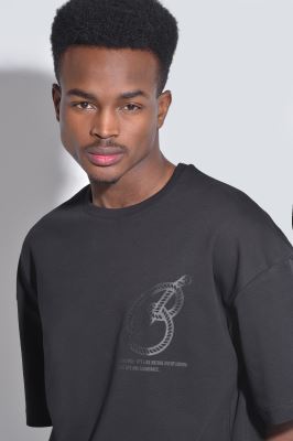 تیشرت آستین کوتاه چاپی