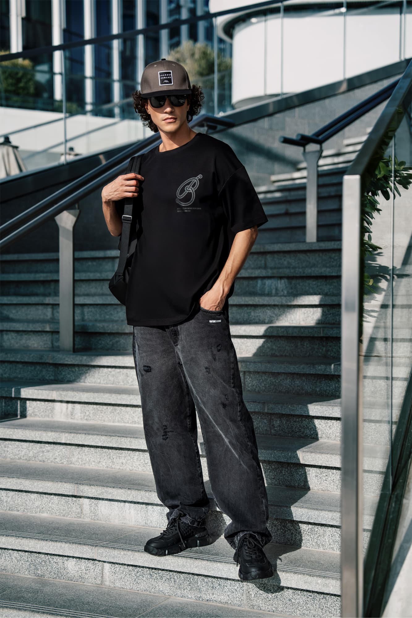 تیشرت آستین کوتاه چاپی