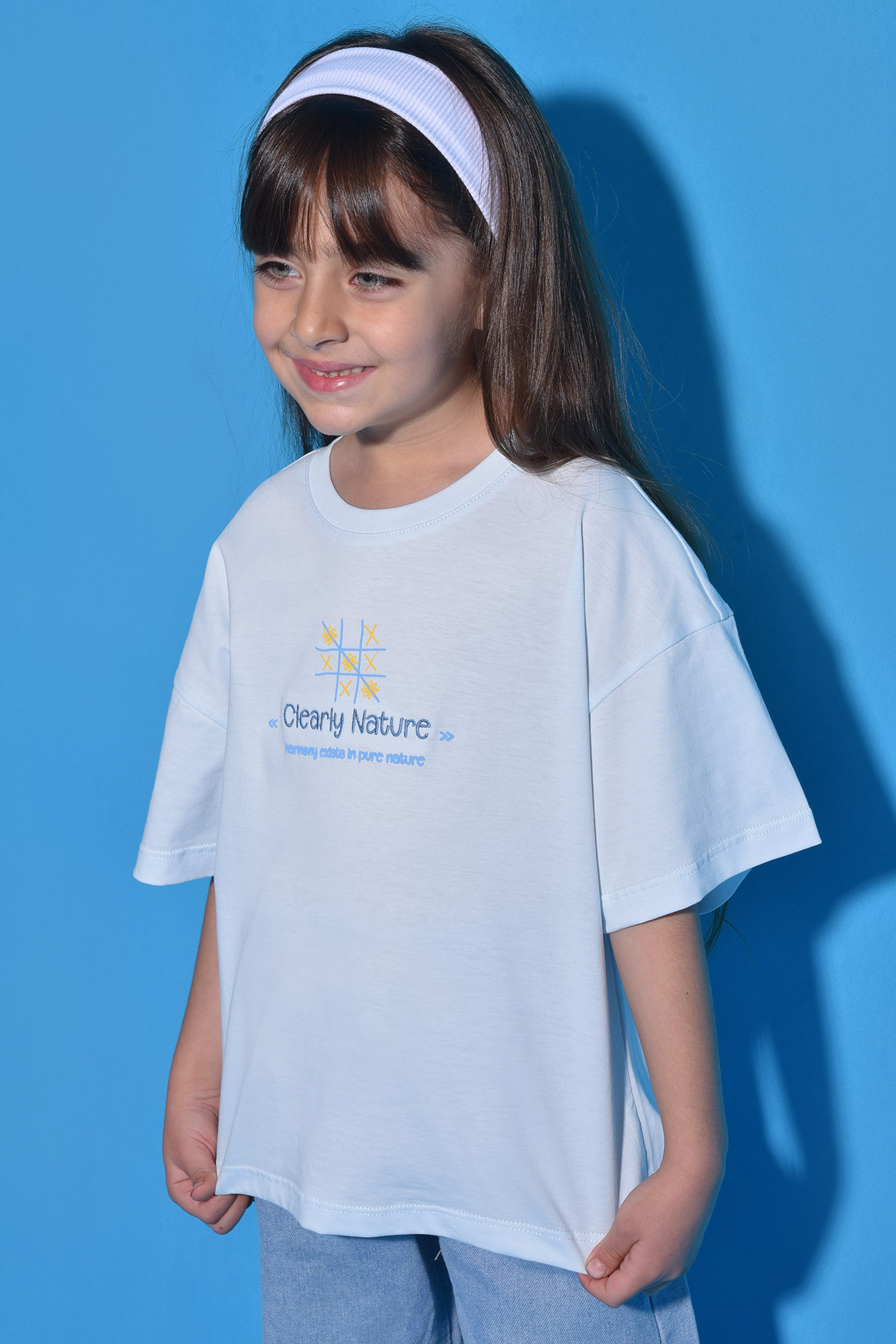 تیشرت آستین کوتاه چاپ و گلدوزی