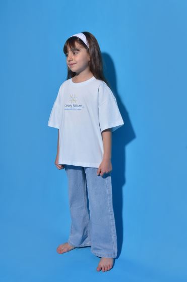 تیشرت آستین کوتاه چاپ و گلدوزی