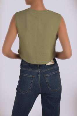 تاپ تیشرتی گلدوزی زنانه