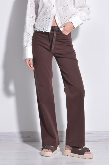 شلوار کتان ساده