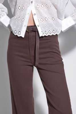 شلوار کتان ساده