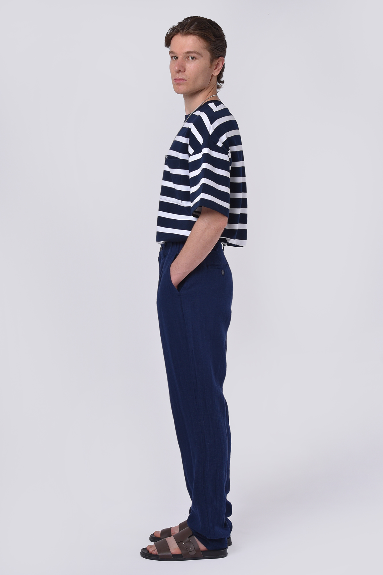 شلوار پارچه ای ساده