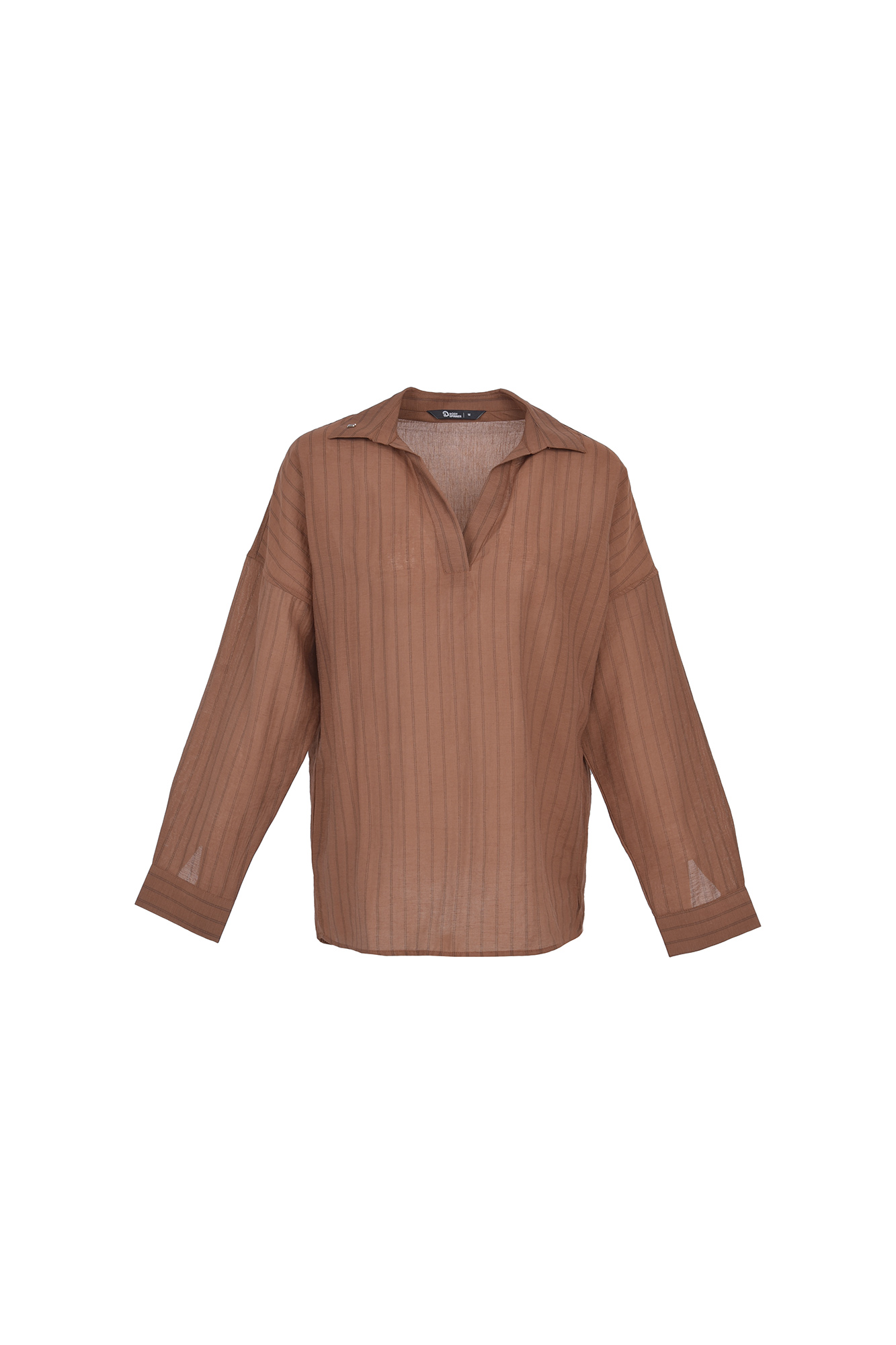 بلوز آستین بلند راه راه