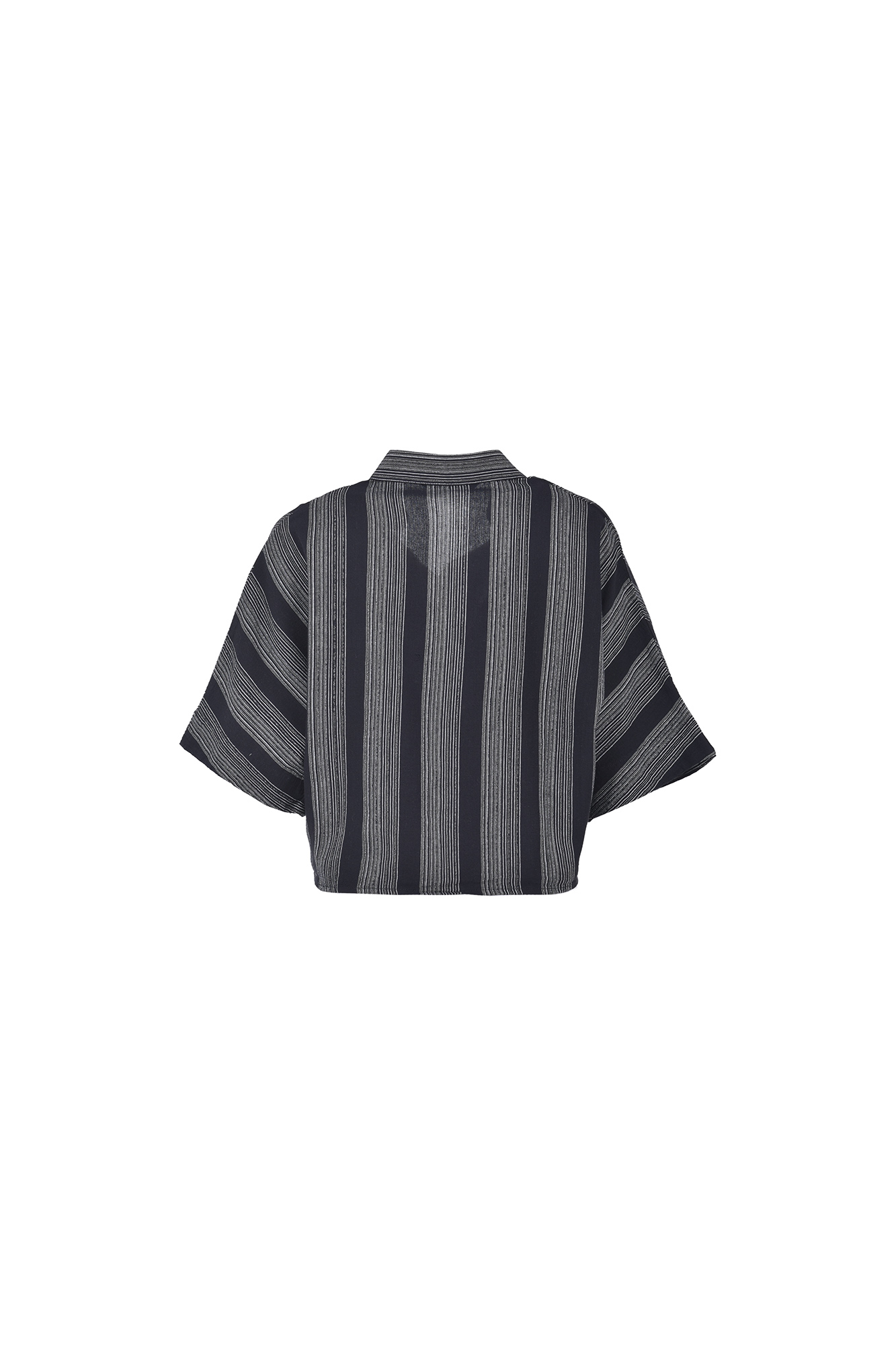 شومیز آستین کوتاه راه راه