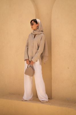 شومیز آستین بلند ساده