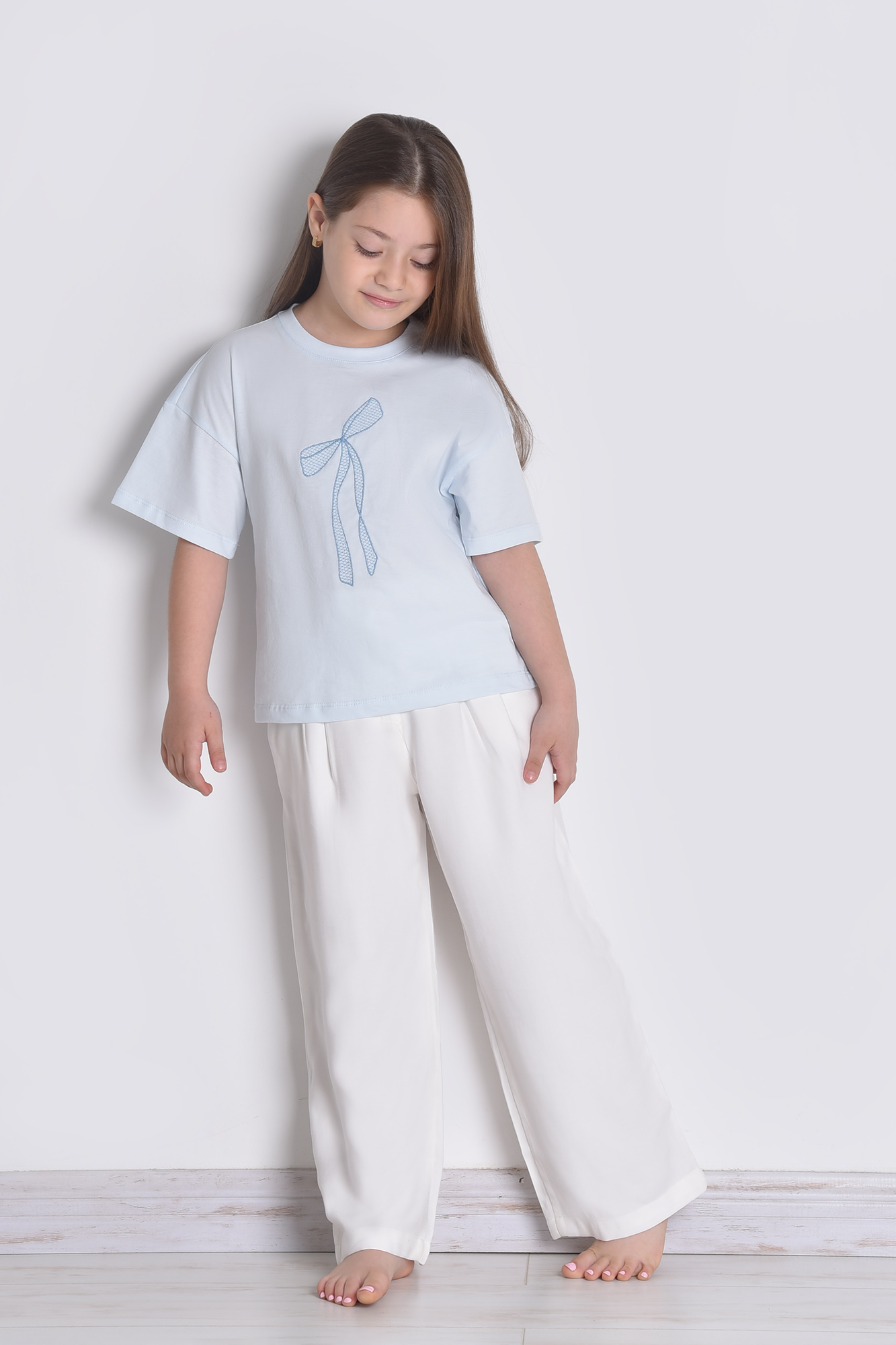 تیشرت آستین کوتاه گلدوزی