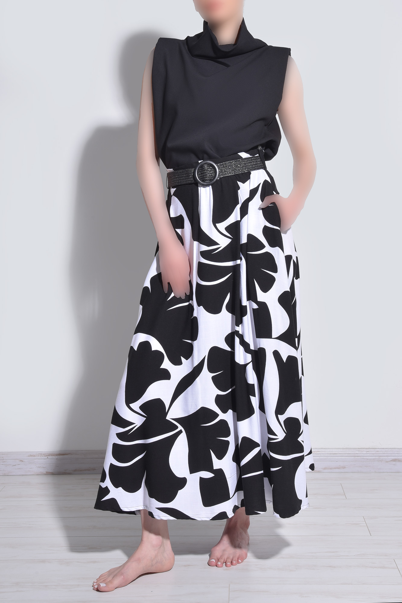 تاپ پیراهنی ساده