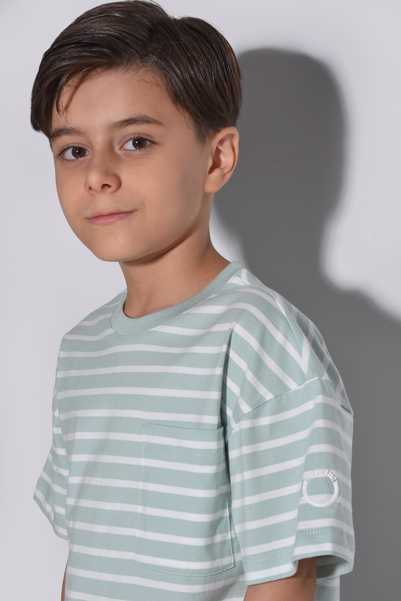 تیشرت آستین کوتاه راه راه