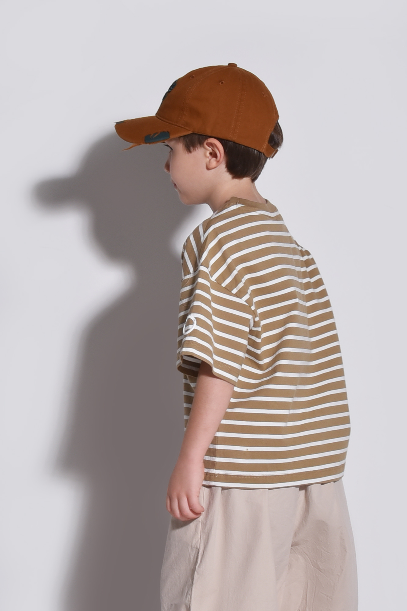 تیشرت آستین کوتاه راه راه