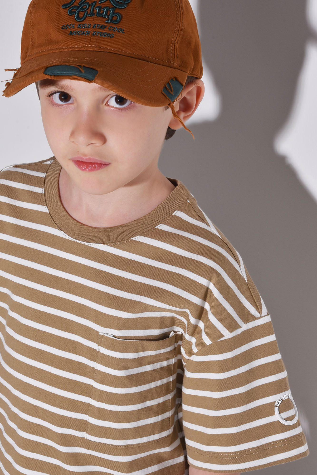 تیشرت آستین کوتاه راه راه