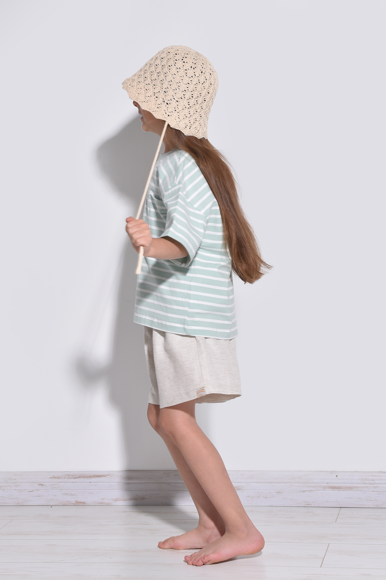 تیشرت آستین کوتاه راه راه