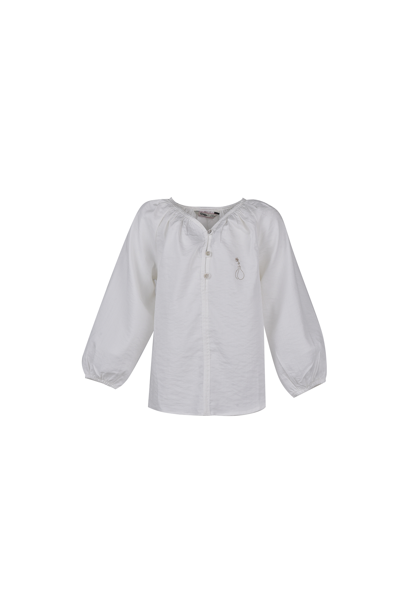 بلوز آستین بلند گلدوزی