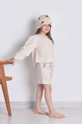 بلوز آستین بلند خامه دوزی