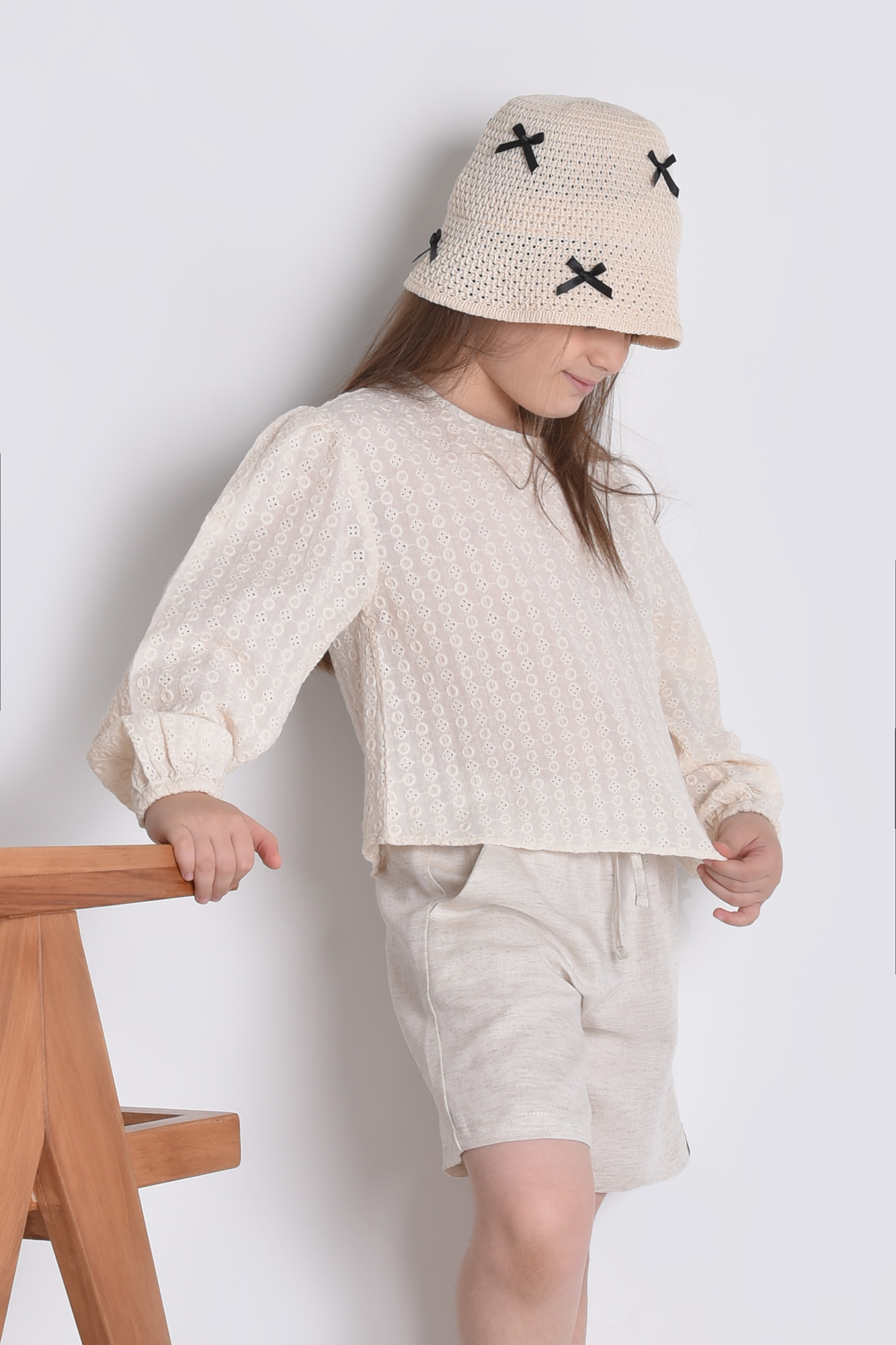 بلوز آستین بلند خامه دوزی