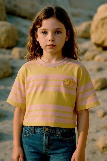 تیشرت آستین کوتاه راه راه