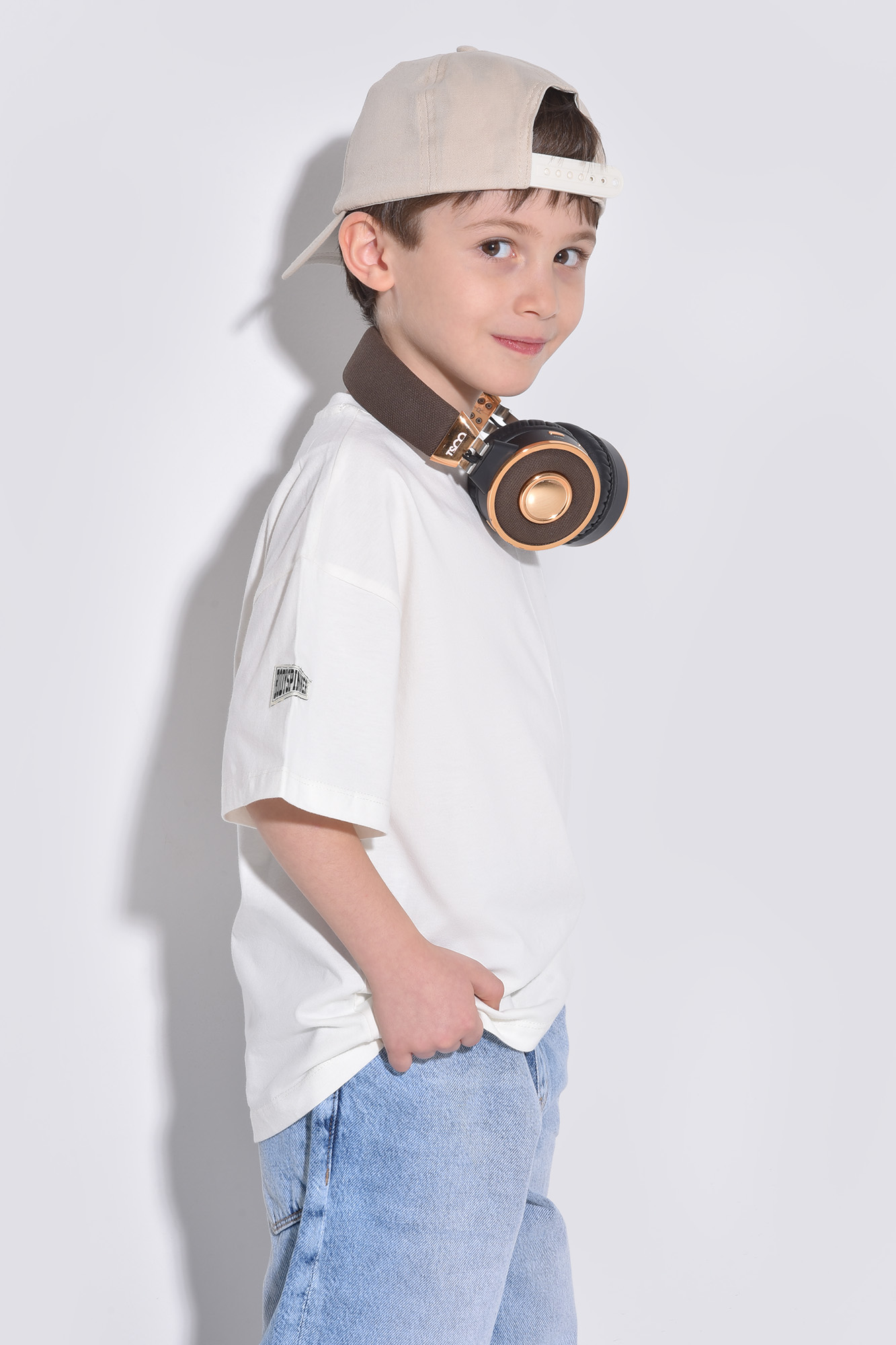 تیشرت آستین کوتاه جاپی