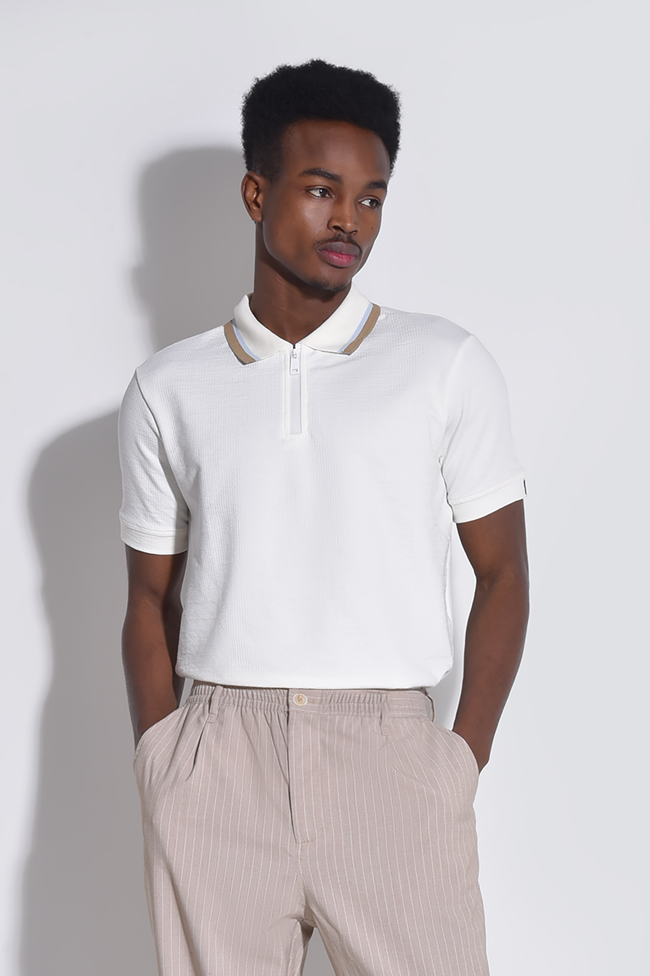 پولوشرت آستین کوتاه ساده