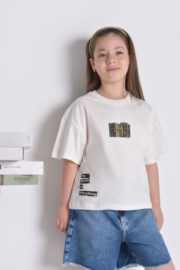 تیشرت آستین کوتاه چاپی